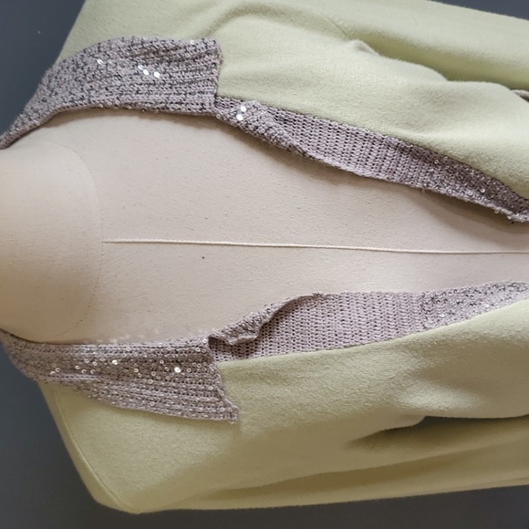 Michelle Nicole green cardigan sweater size M - Picture 8 of 12